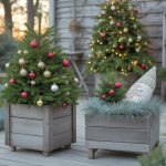 Jardiniere de noel exterieur : idées créatives et plantations hivernales
