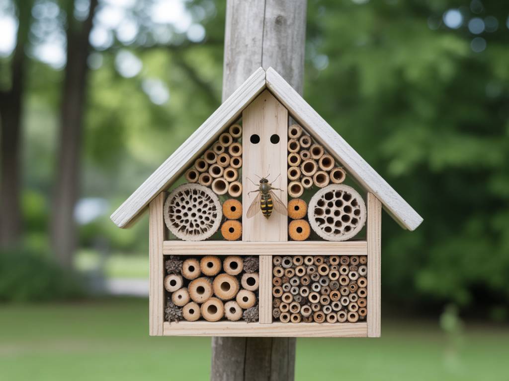 Fabriquer un hôtel à insectes DIY : attirez les auxiliaires au jardin facilement