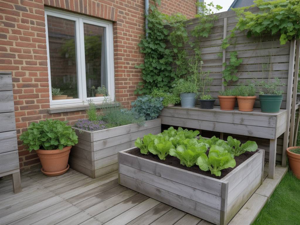 Aménager un potager sur une petite terrasse : choix des contenants, aménagement et astuces d’entretien